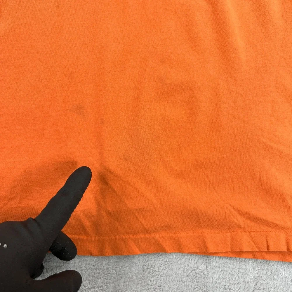 Polo Ralph Lauren Pony Logo T-Shirt Mens 2XL Orange Short Sleeve Crewneck Tee